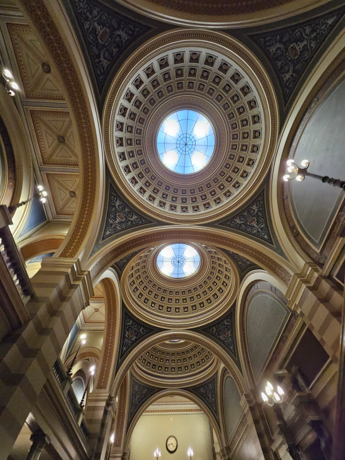 Uppsala Universitetshuset ceiling
