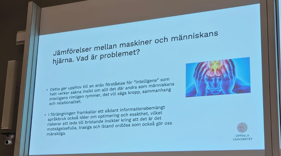 Human brains vs machine