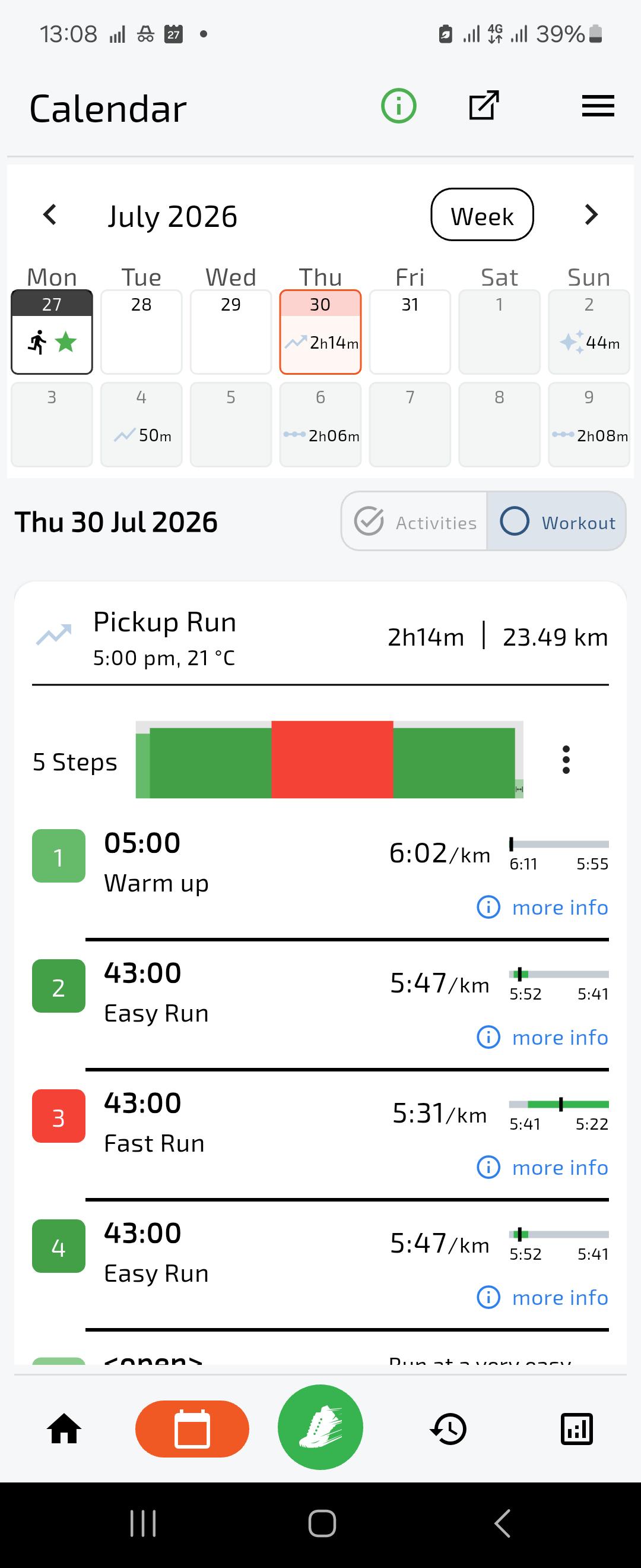 TrainAsOne Pickup run