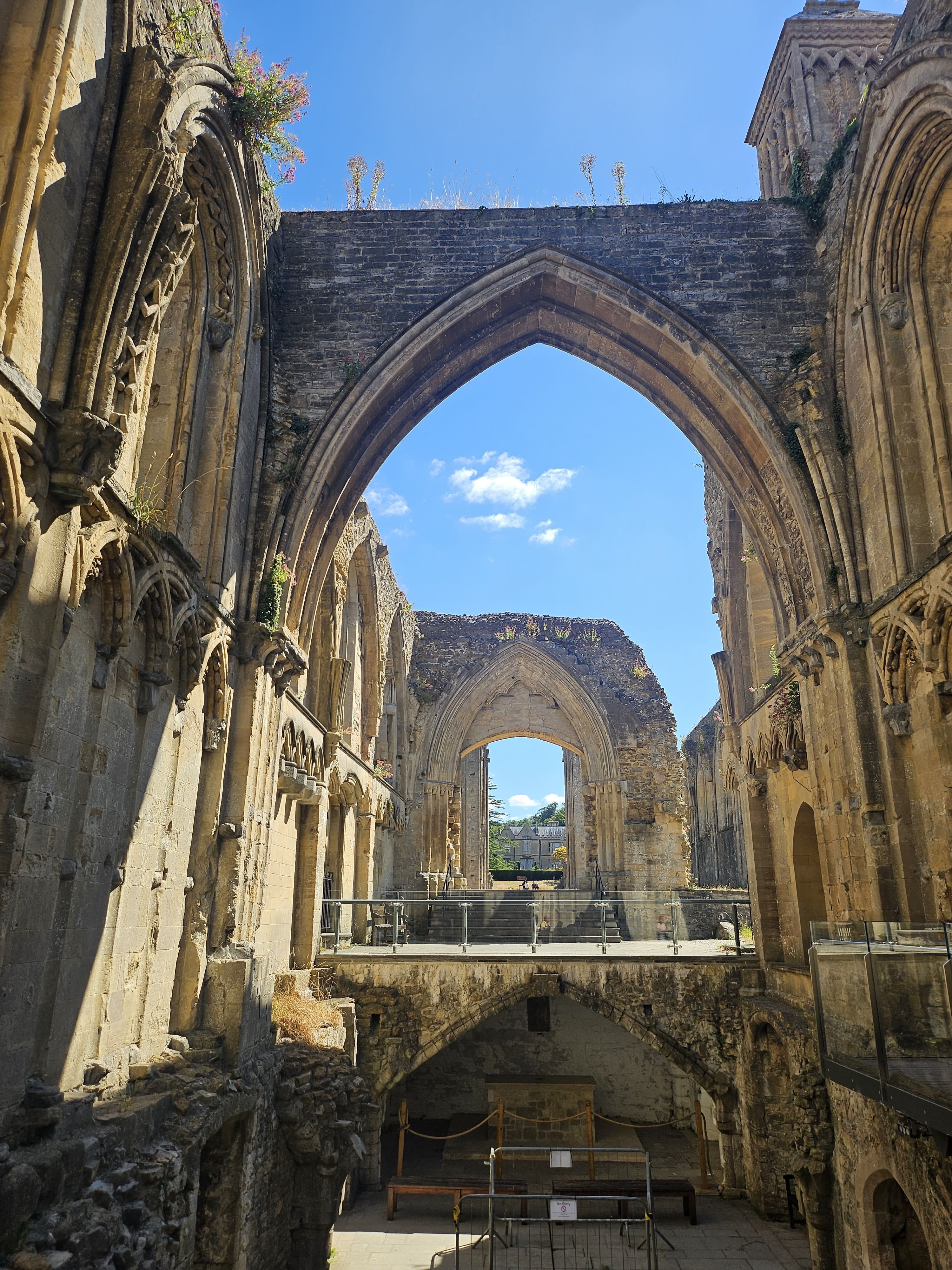 Glastonbury Abbey ruins