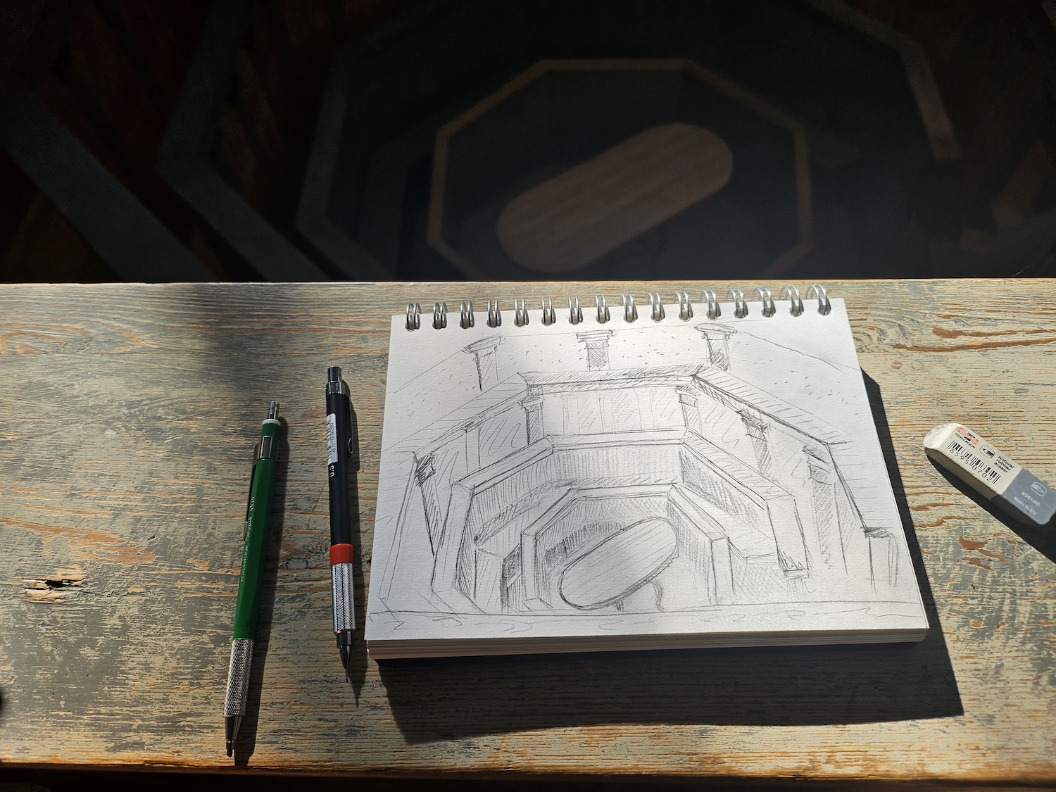 Anatomical theatre sketch